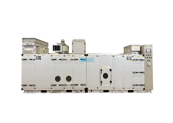 100%新鮮空気に処理された乾燥剤 供給空気T≤20C,RH≤20%のホイール除湿器